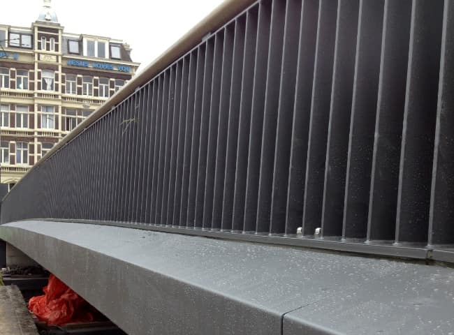 Hekwerk NoordZuidlijn Damrak