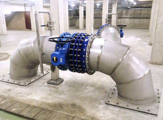 Waternet RVS leidingwerk